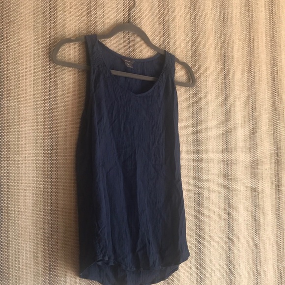 Small Eddie Bauer Tank Top Shirt Blue Women S Summer Shirt - Picture 1 of 3